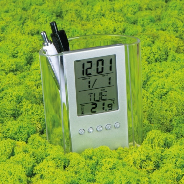 Logotrade promotional giveaways photo of: Acrylic desk pen holder MADRID